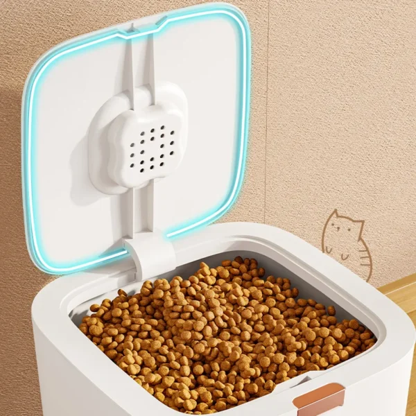 Large Pet Food Storage Barrel – Airtight, Moisture-Proof Container for Dog & Cat Food - Image 3