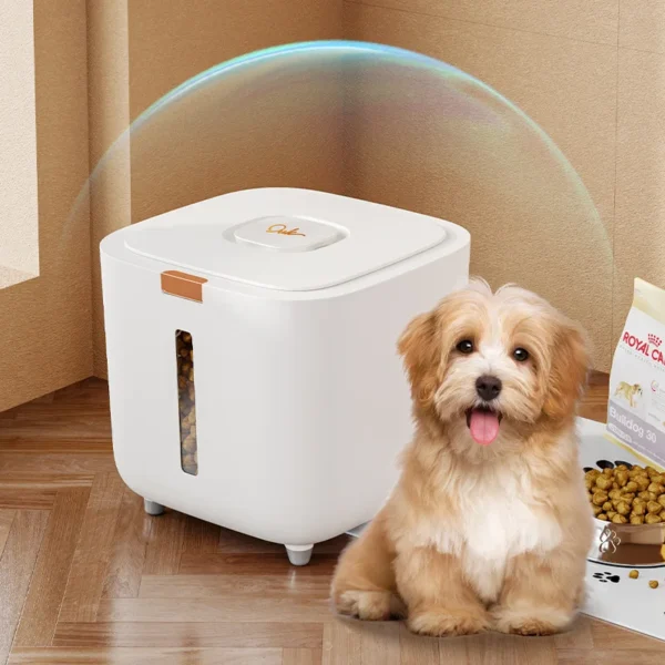 Large Pet Food Storage Barrel – Airtight, Moisture-Proof Container for Dog & Cat Food - Image 2