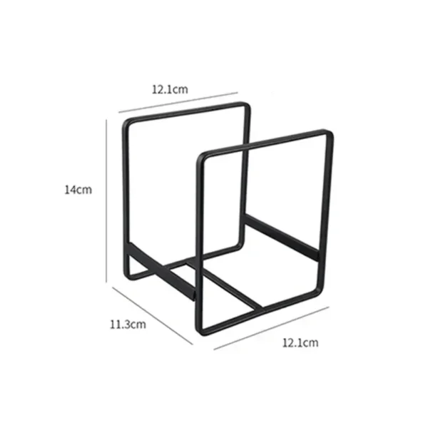 1pc Kitchen Cabinet Plate Storage Countertop Dish Rack Drawer Dinner Plate Partition Drain Rack Layered Storage Rack Accessories - Image 8