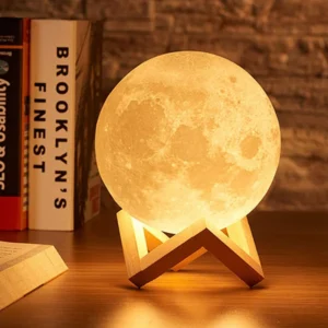 Galaxy Moon Lamp – LED Night Light for Bedroom & Gifts
