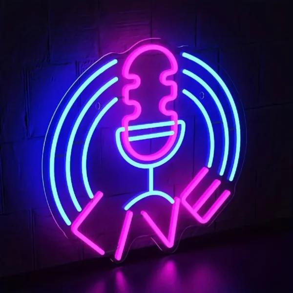 On Air Neon LED Sign – Studio & Recording Room Wall Light - Image 4