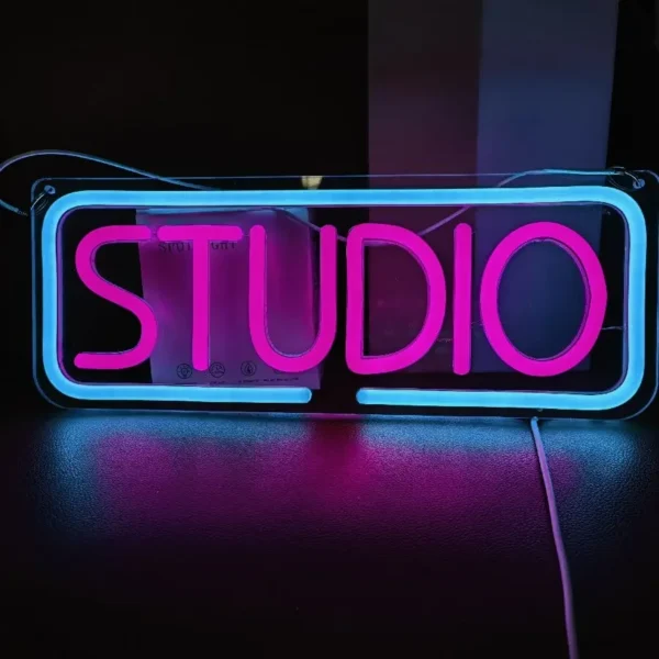 On Air Neon LED Sign – Studio & Recording Room Wall Light - Image 2