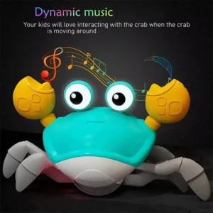 Auto-Sensing Escape Crab Toy –  Musical Crab Toy for Kids