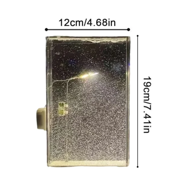 Handmade Snowy Night Light – Christmas Desk Lamp for Girls - Image 9