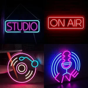 On Air Neon LED Sign – Studio & Recording Room Wall Light